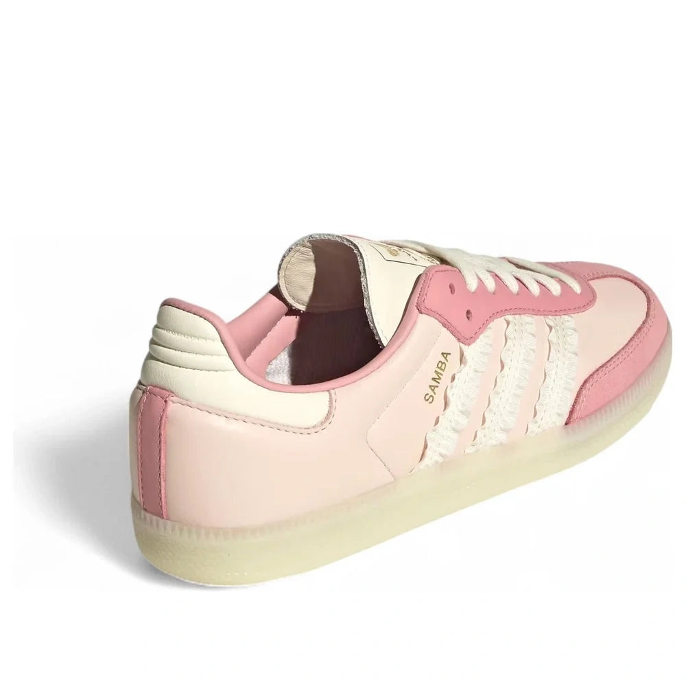 AD Samba Ruffle Stripes Pack Wonder Mauve