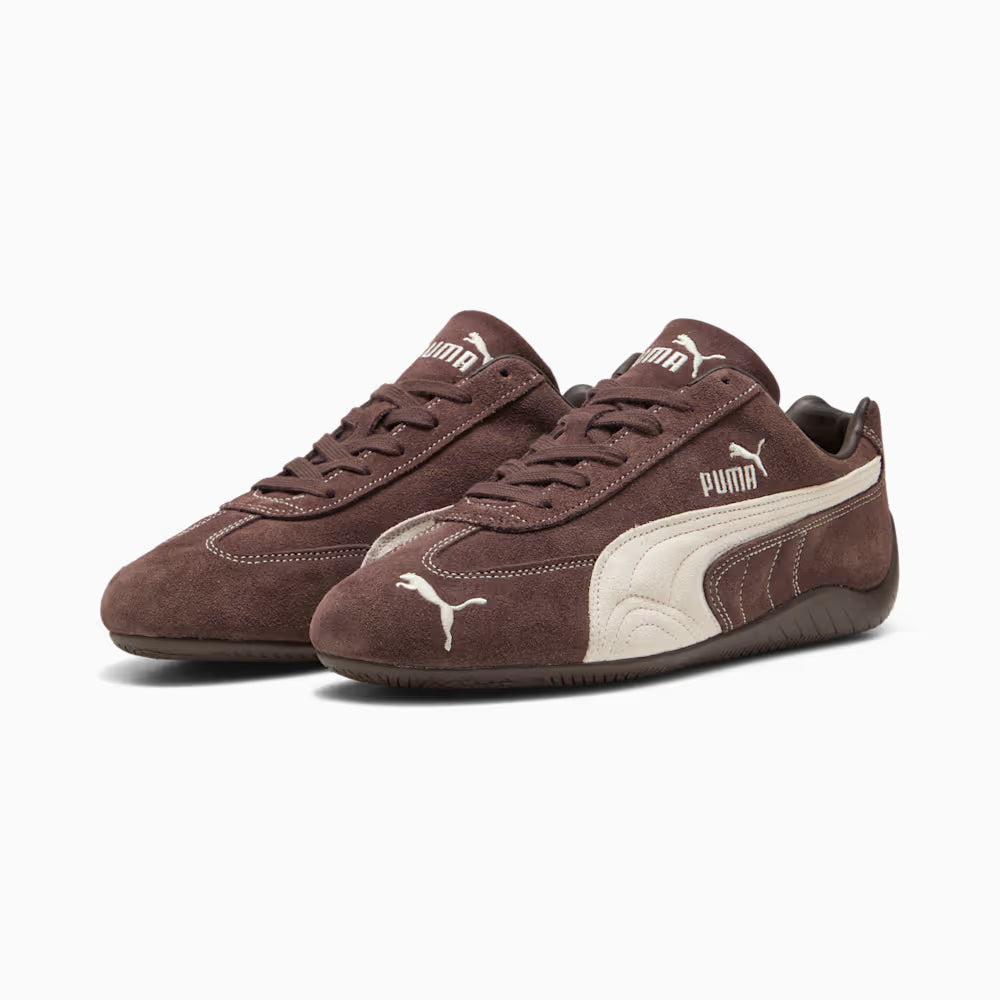 Dark Brown / Cream White