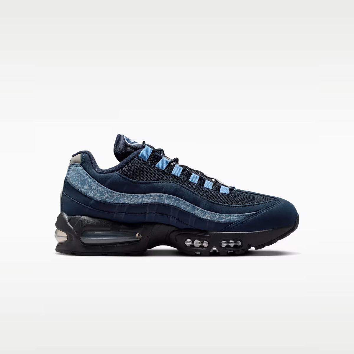 Navy Blue / Light Blue