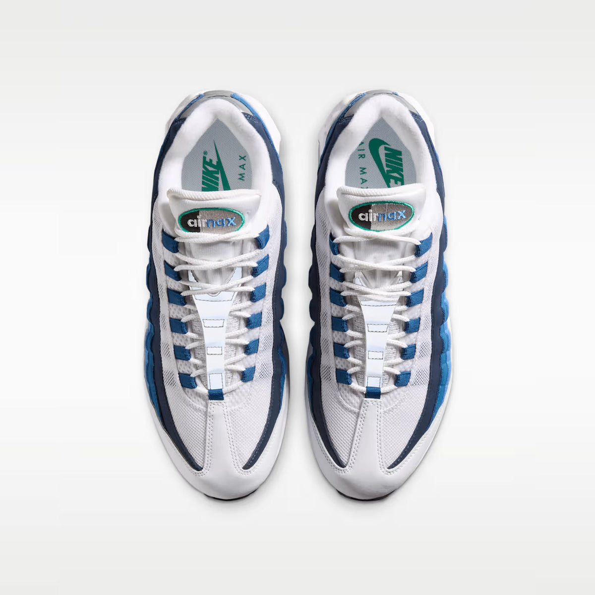 White / Blue / Green