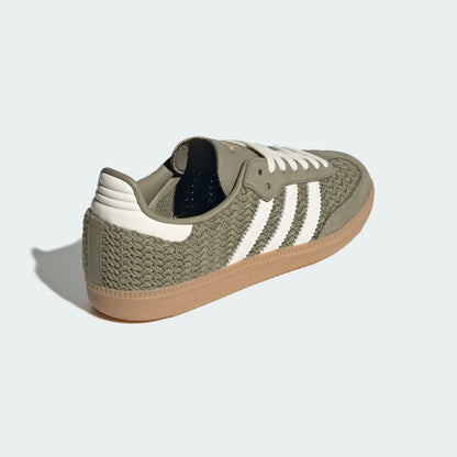 Samba OG – Green Crochet