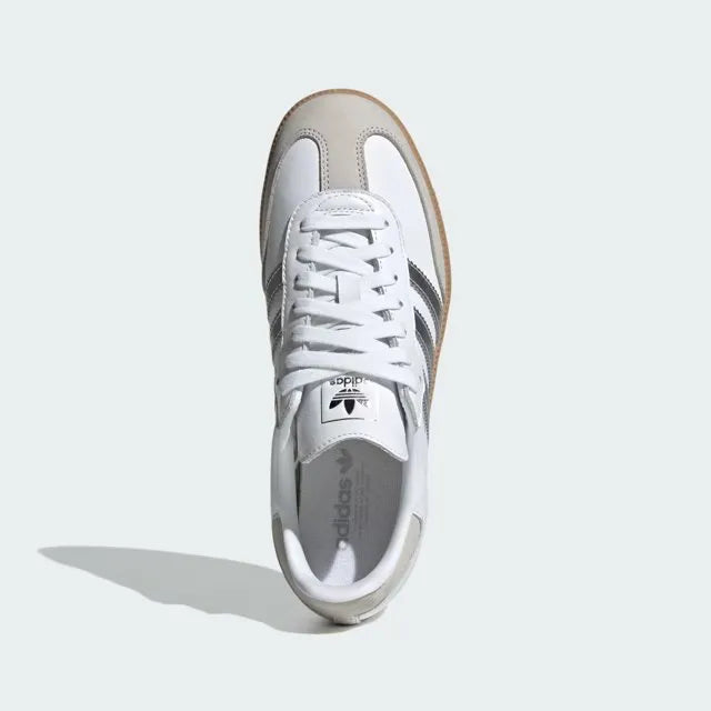 AD Samba OG Women's Cloud White Silver Metallic