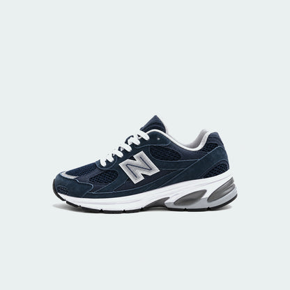 Navy / White