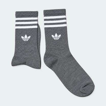 Dark Grey Heather / White